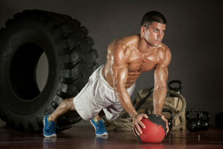 bodybuilder, fitness, perspiration, power, workout