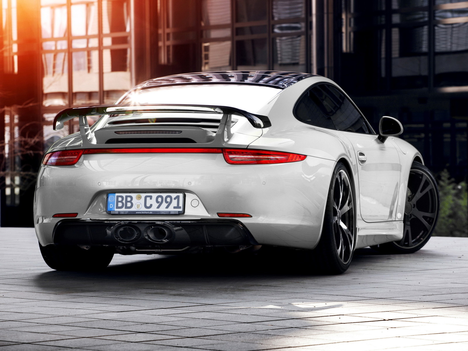 coupe, Porsche, 911, Carrera, TechArt, 2013, 991, Carrera 4