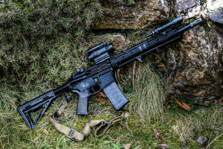 assault rifle, magpul, weapons