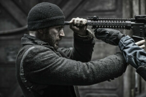 "Gennem sneen", Chris Evans, Curtis, postapocalyptic, Snowpiercer