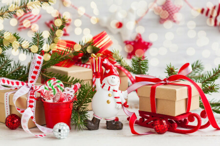 Christmas, decoration, decoraton, gifts, Merry, New Year