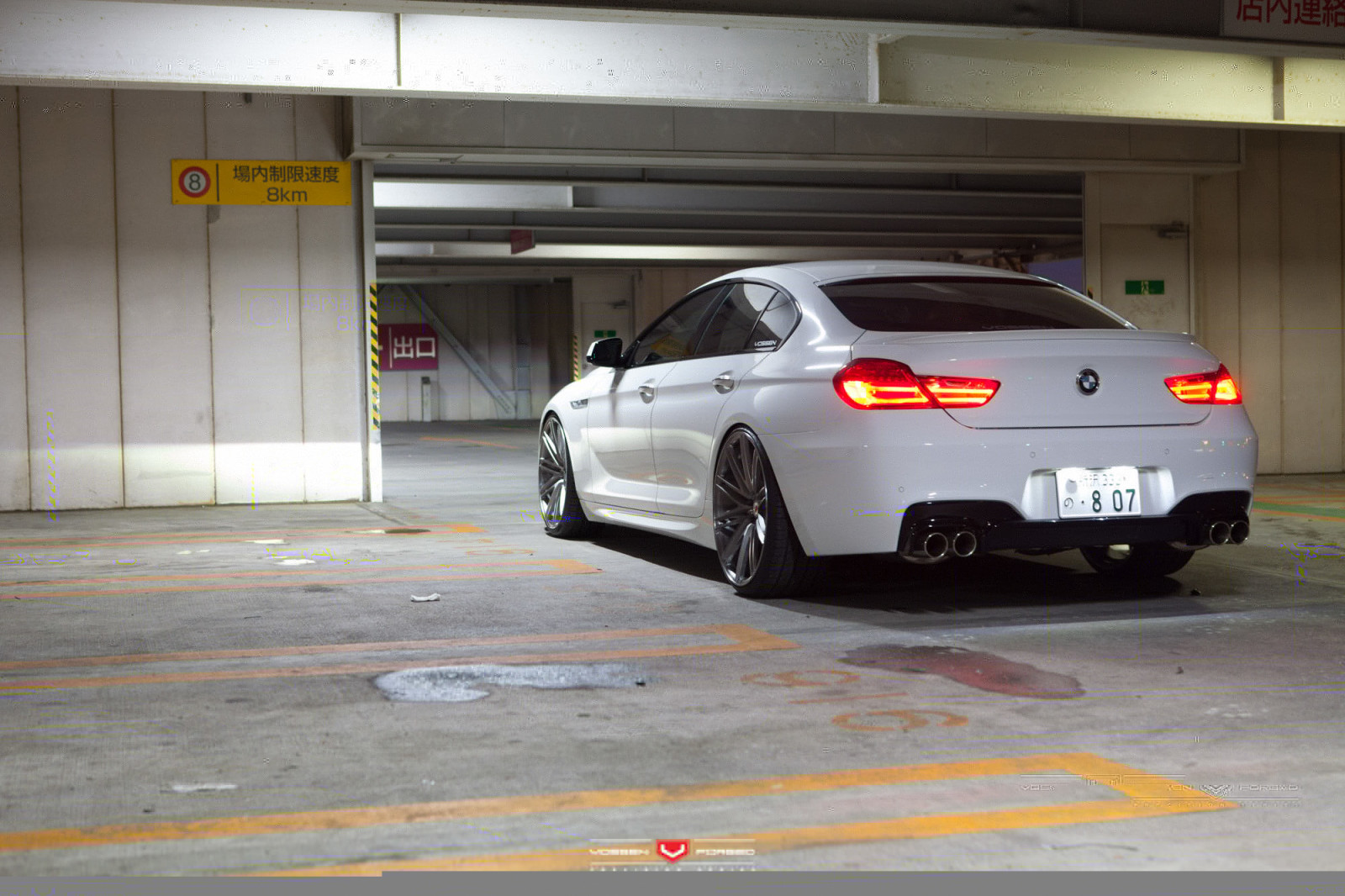 auto, BMW, Maskin, stasjoner, hjul, 2015, mate, Vossen Wheels