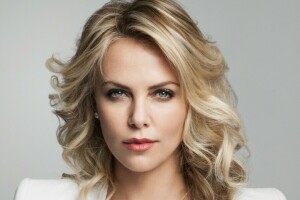 actrice, blond, Charlize Theron, kijken