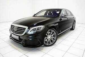 2015, B50, nero, Brabus, ibrido, Mercedes, Mercedes-Benz, S-Class