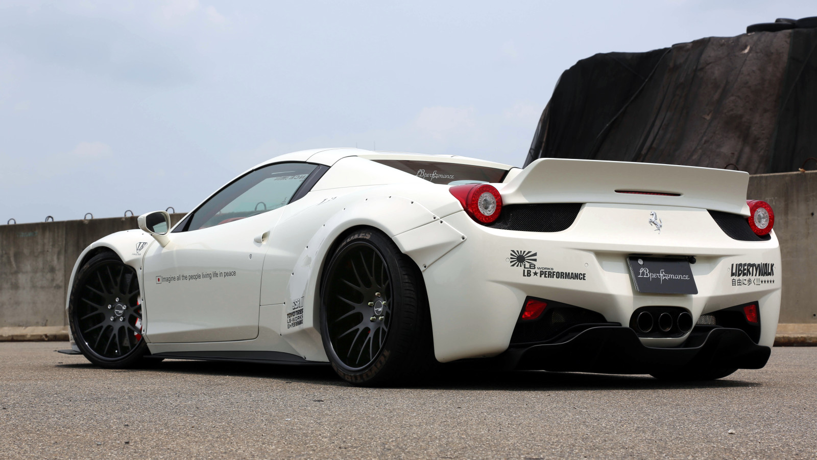 supercar, ferrari, LB Prestaties, 458 Spin