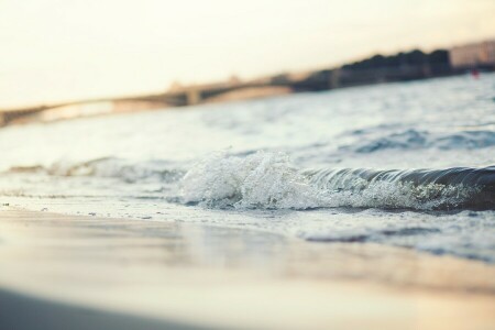 Strand, Sand, Welle