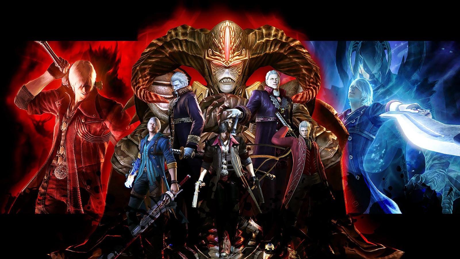 sword, Devil May Cry, demons, Dante, Nero, Virgil, Devil Hunter, Sparda