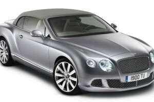 Bentley, convertible, luces, rueda