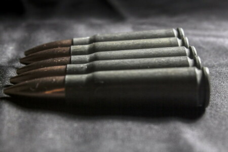 background, cartridges, macro, weapons