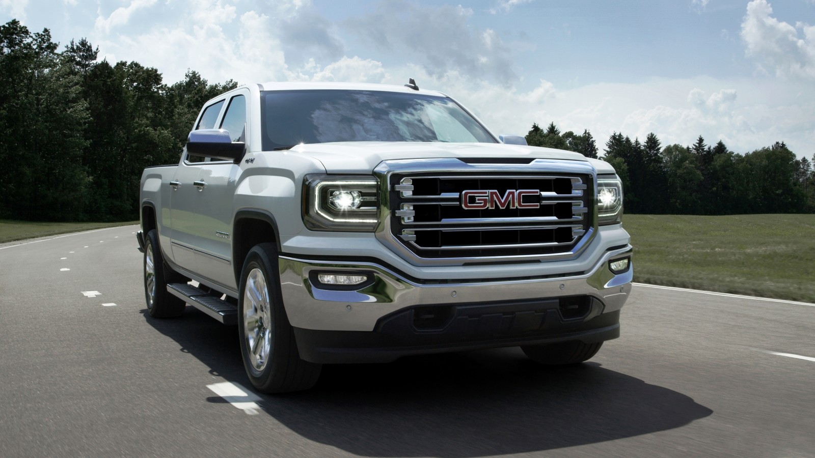 2015, GMC, Sierra, 1500, Crew Cab, SLT