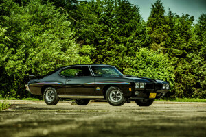 1970, coupe, GTO, Hard-top, Pontiac