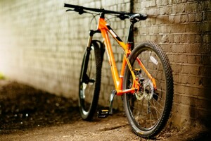 bicyclette, rue, la ville, mur