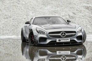 AMG, C190, coupe, Classe GT, Mercedes, Mercedes-Benz, PD800GT, Conception antérieure