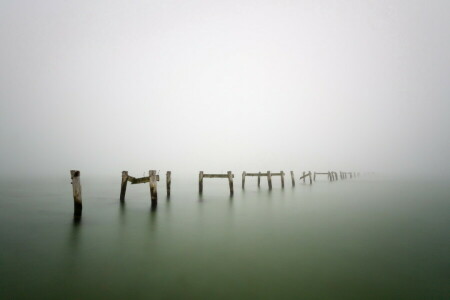 Nebel, Landschaft, Meer, Unterstützung