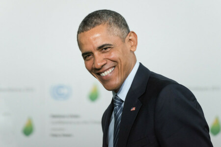 Obama, sonrisa, El presidente estadounidense