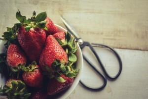 background, berries, strawberry