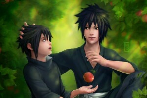 pommes, les gars, Izuna, Madara, Naruto, Zetsuai89