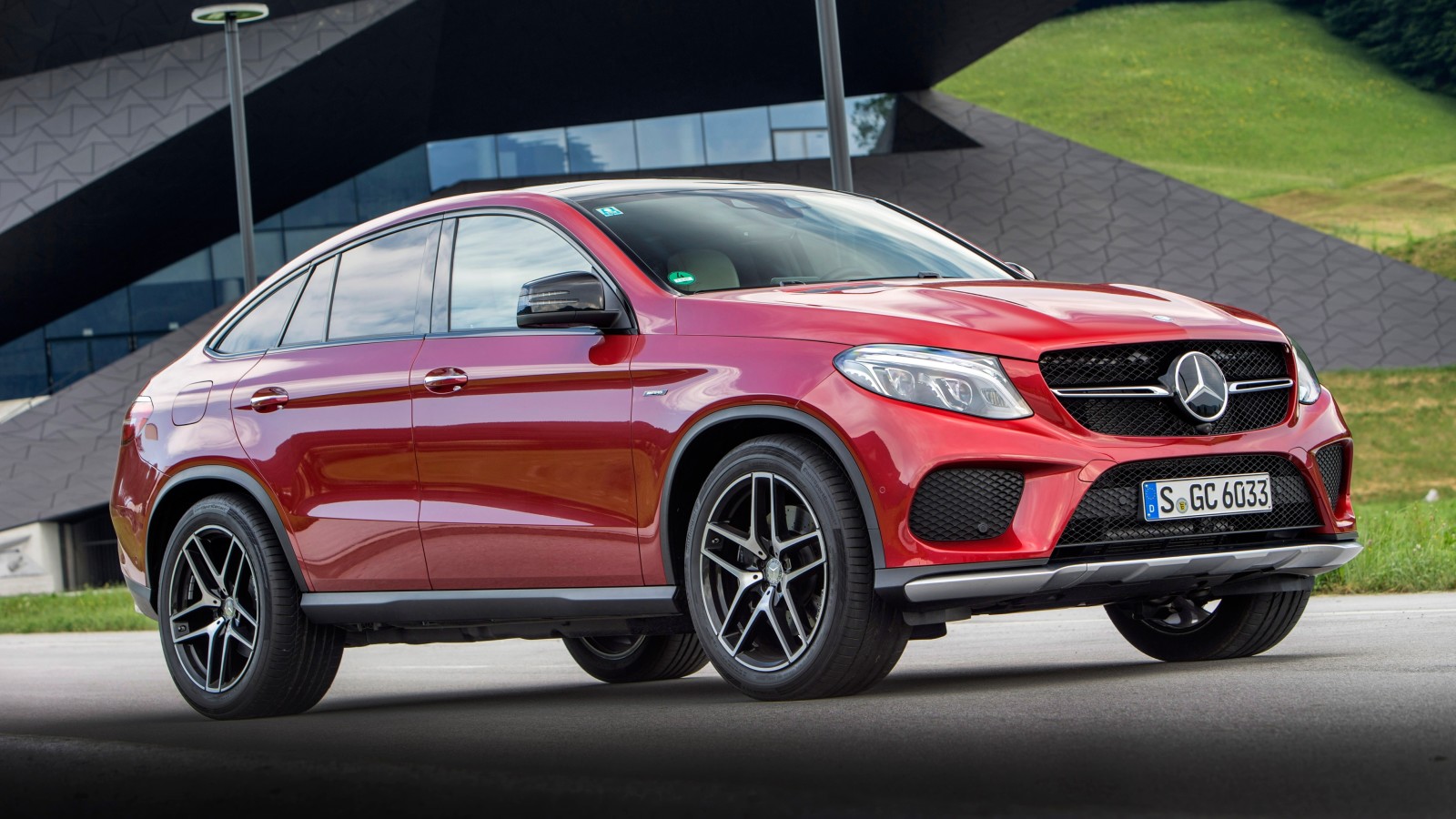 red, coupe, Mercedes-Benz, Mercedes, AMG, 4MATIC, 2015, C292