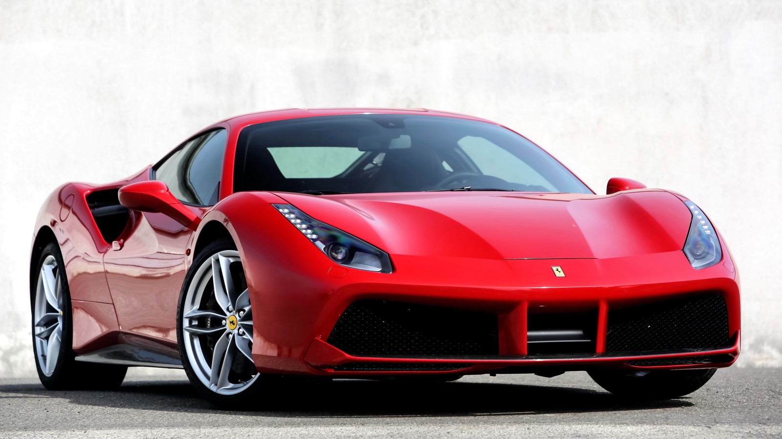 superdeportivo, ferrari, rojo, 2015, 488 GTB