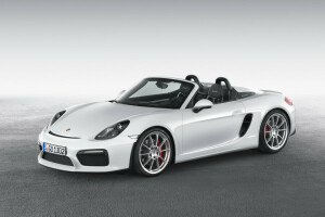 2015, 981, bokster, Boxster, convertible, Porsche, Spyder