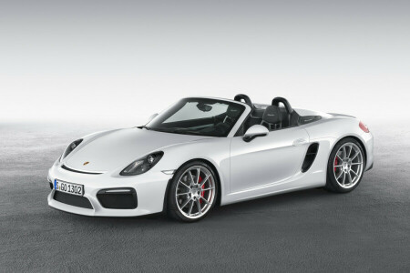 2015, 981, bokster, Boxster, convertibile, Porsche, Spyder