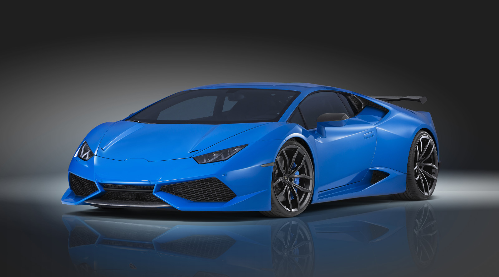 azul, Lamborghini, Huracán, Hurakan, Novitec Torado