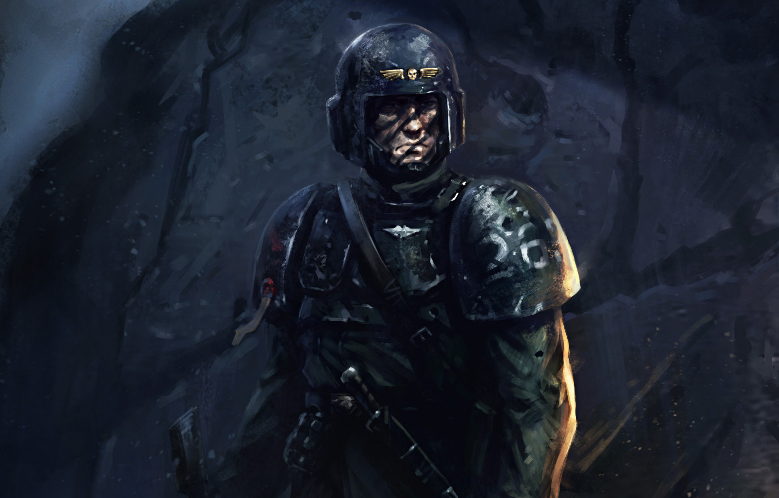 art, fiction, casque, Soldats, Astra Militarum