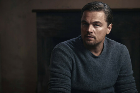 acteur, voor de film, Leonardo DiCaprio, fotoshoot, overlevenden, The Revenant