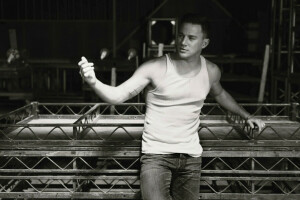 actor, black and white, Channing Tatum, gesture, jeans, Mike, Norman Jean Roy, photo