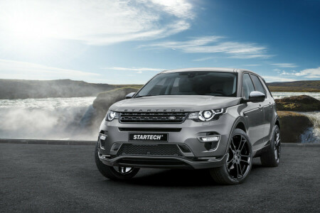 2015, discovery, Land Rover, sport, Startech