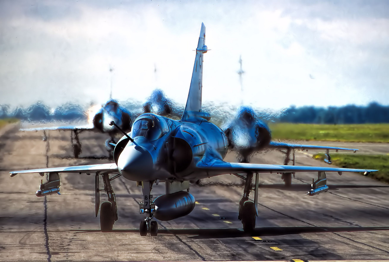 Luptător, Mirage 2000, aerodromul, multifuncțională, Dassault