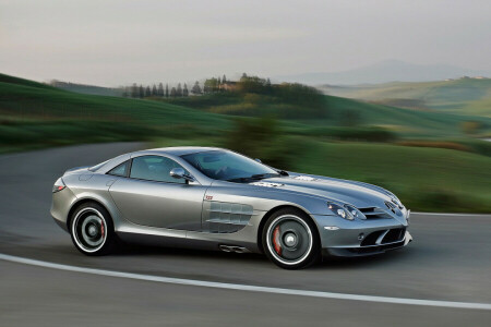 Concept, coupe, paysage, Mercedes-Benz, Toscane