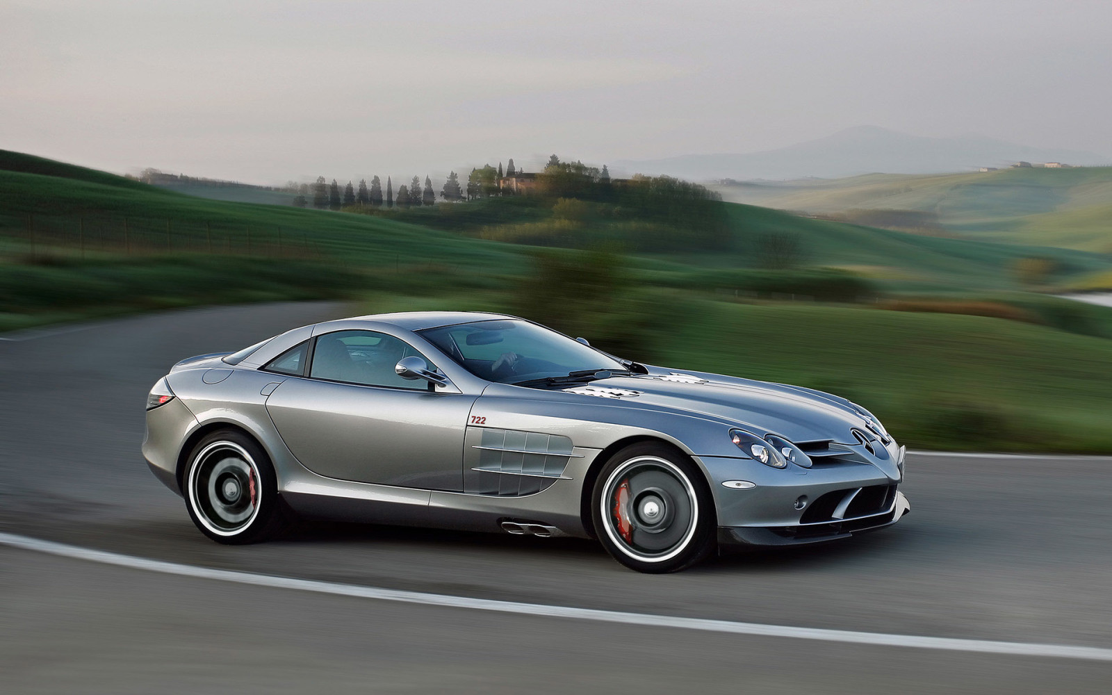 landscape, coupe, Mercedes-Benz, Concept, Tuscany