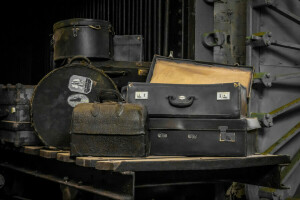 Luggage, old, suitcases