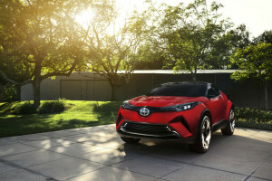 C-HR, Conceito, cruzamento, Scion, o conceito