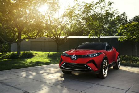 C-HR, Concepto, Transversal, Vástago, el concepto