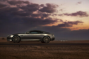 DB9, Dubai, côté, supercar