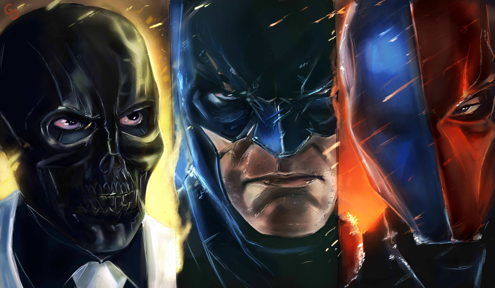 Batman, Deathstroke, Maschera nera