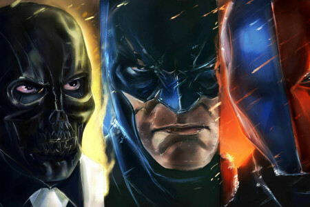 Batman, Maschera nera, Deathstroke