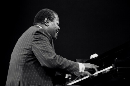 jazz-, jazzmuzikant, Muziek, musicus, Oscar Peterson, Pianist, piano