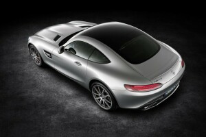 2015, amg gt, coupe, Argento