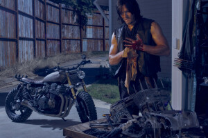 fiets, Daryl, Norman Reedus, De wandelende doden