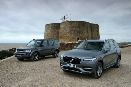 2015, discovery, Land Rover, Volvo, XC90