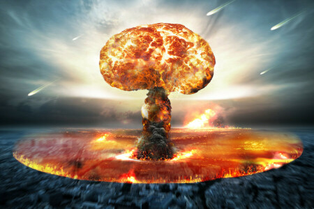 destruction, energy, explosion, nuclear attack, nuclear bomb