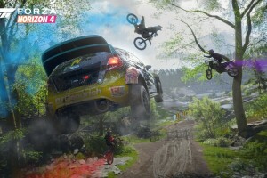 2018, E3 2018, feest, doorwaadbare plaats, Forza Horizon 4, spel, Microsoft, verzameling