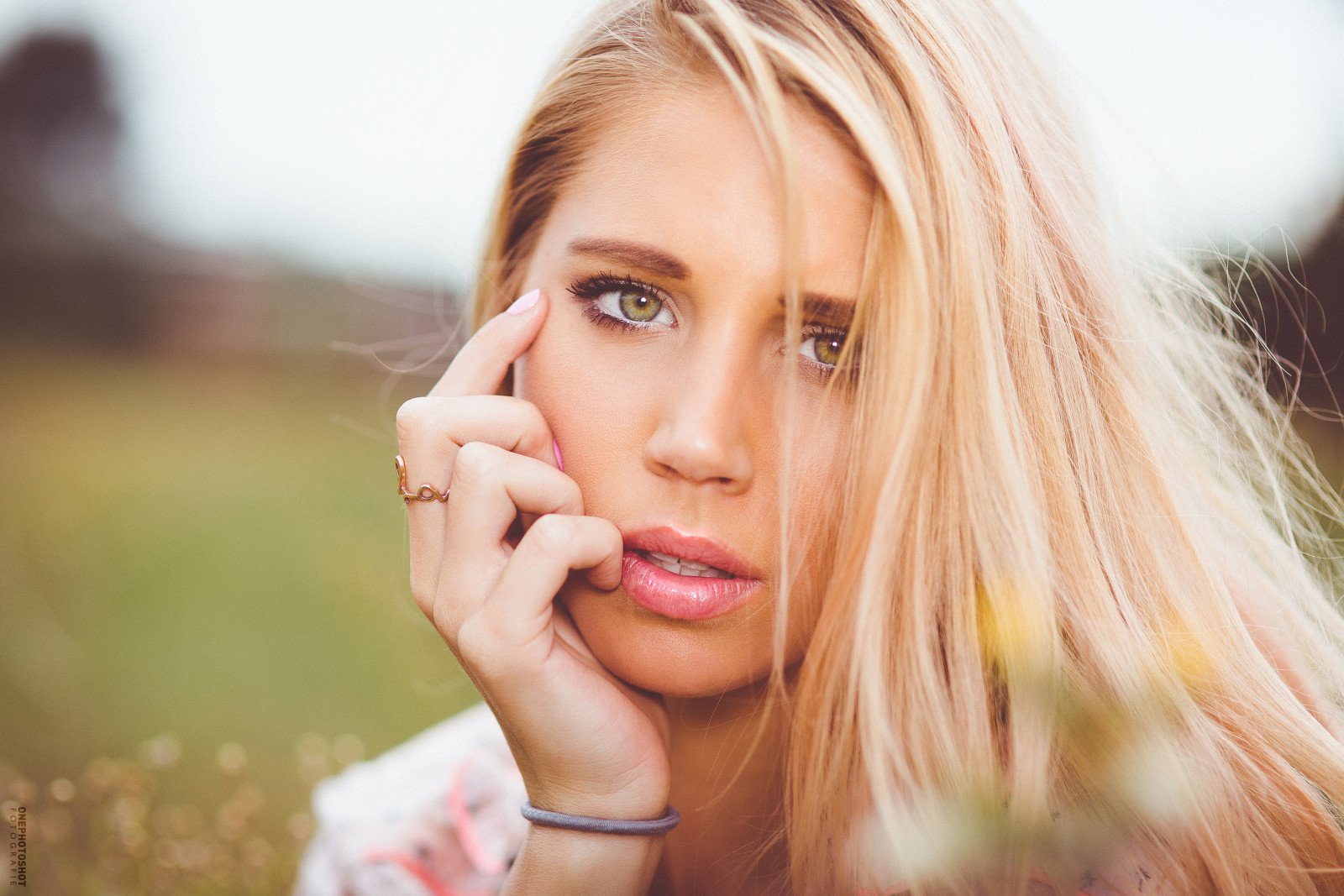 meisje, blond, fotograaf, Florian Seelmann