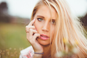 blonde, Florian Seelmann, girl, photographer