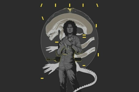 "Alien", alieno, gatto, Ellen Ripley, Sigourney Weaver, Certo Tessitore