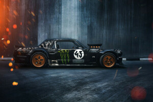 1965, 845 hp, Brod, Gymkhána, Hoonicorn, Ken Block, Mustang, RTR