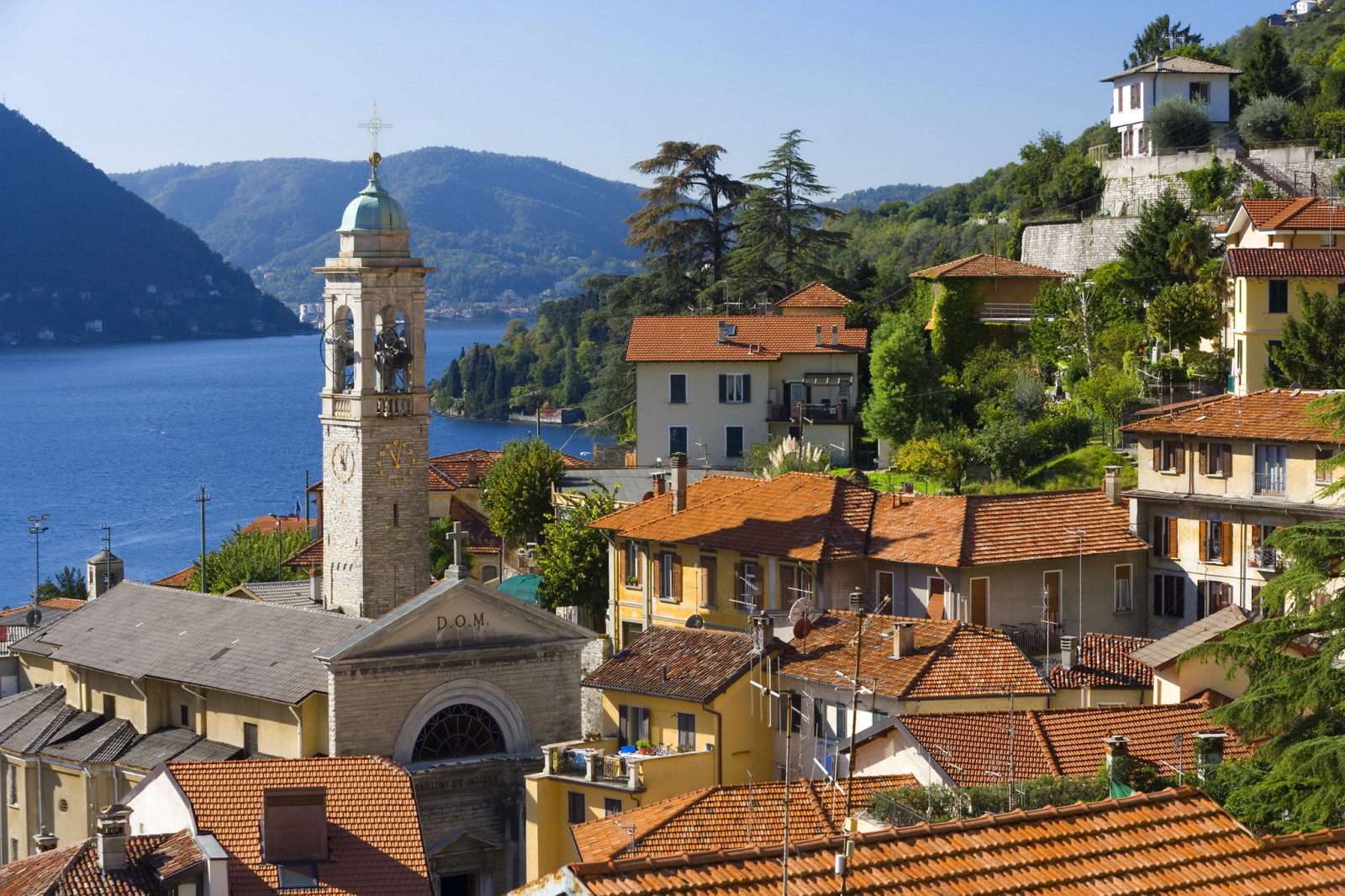 Italia, Orase, spații închise de, Menaggio, lombardia.